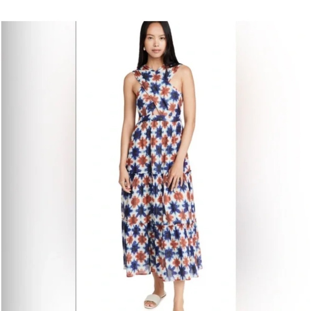 Banjanan Harper maxi medium 100% cotton dress nwt